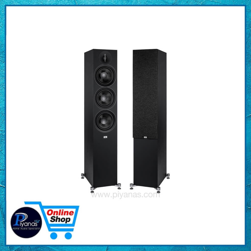 ลำโพงตั้งพื้น ELAC : DEBUT 3.0 / F-6.3 (สีดำ)